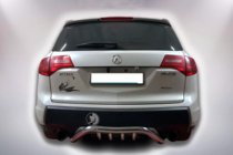 Acura MDX 2007-2013 Defensa Trasera B1-47 (Acero Inoxidable) foto 1