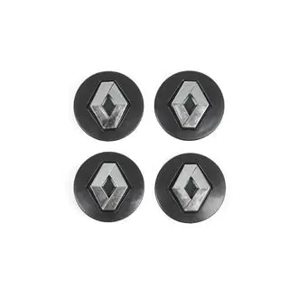 Tapacubos negros 5882B (56mm a 52mm, 4 uds) foto 2