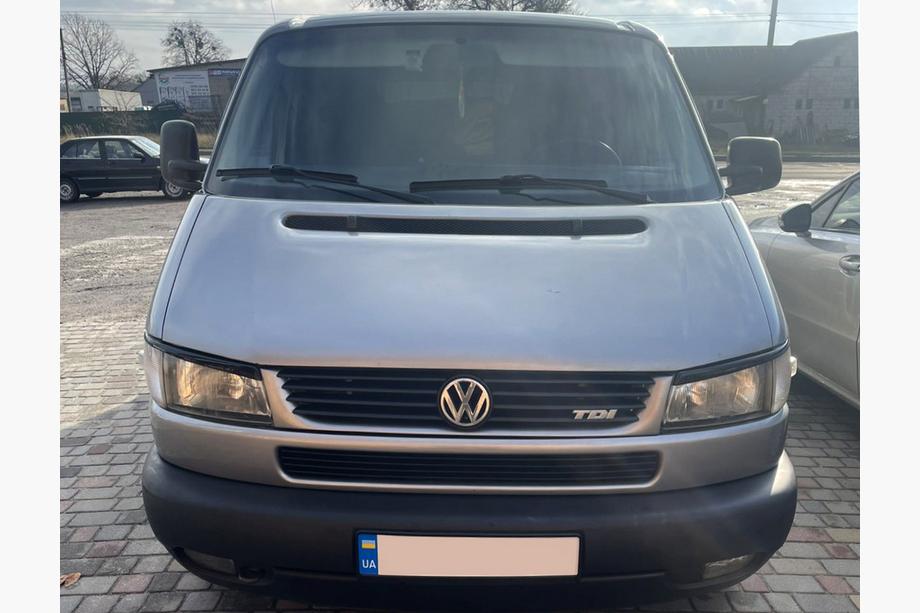 Volkswagen T4 Caravelle/Multivan 1990–2003 Pestañas Faros Capó Inclinado (2 uds) Negro Mate Foto 3