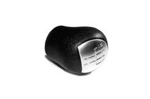 Renault Kangoo 1998-2008 Pomo de cambio 5 velocidades (negro+gris) foto 5