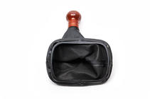 Volkswagen Passat B5 1997-2005 Pomo y Funda de Palanca de Cambios Imitacion Madera (6 Velocidades) foto 4