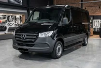 Mercedes Sprinter W907/W910 2018- Estribos Laterales Allmond Black (2 uds., Aluminio) foto 1