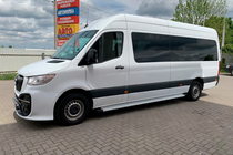 Mercedes Sprinter W907/W910 2018- Estribos Laterales Maya V2 (2 uds., Aluminio) foto 1