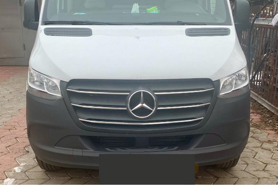 Mercedes Sprinter W907/W910 2018- Cubiertas de Parrilla Cromadas (5 uds, Acero Inoxidable) Foto 6