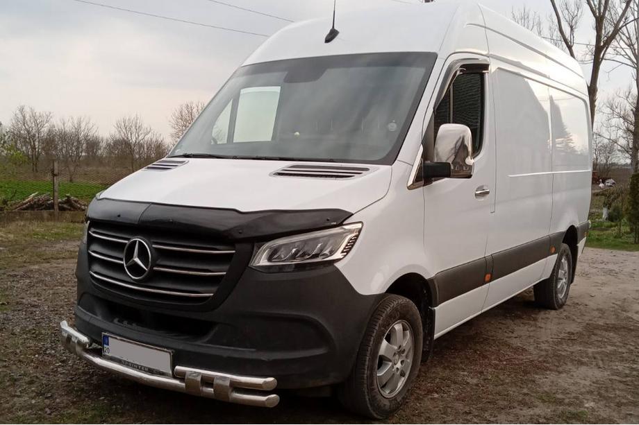Mercedes Sprinter W907/W910 2018- Cubiertas de Espejos (2 uds., Acero Inoxidable) Foto 2