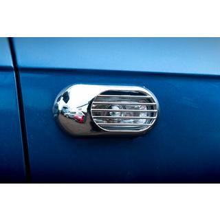 Rejilla para intermitente lateral Oval (2 uds, ABS) Audi A3 2003-2012 foto 1