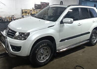 Suzuki Grand Vitara 2005-2017 Estribos Laterales Premium (2 uds, Acero Inoxidable) foto 3