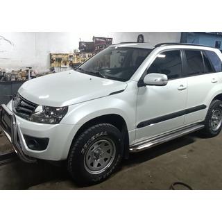 Estribos Laterales Premium (2 uds, Acero Inoxidable) Suzuki Grand Vitara 2005-2017 foto 3
