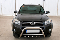 Toyota Rav 4 2006-2013 Defensa Delantera WT003 (Acero Inoxidable) foto 1
