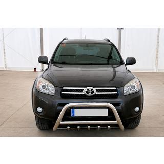 Defensa Delantera WT003 (Acero Inoxidable) Toyota Rav 4 2006-2013 foto 1