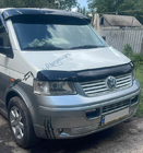 Volkswagen T5 2010-2015 Visera para parabrisas (negro brillo, 5mm) foto 1