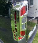 Citroen Nemo 2007-2017 Cubiertas cromadas para luces traseras con curva (2 uds, plastico) foto 9