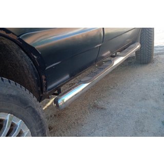 Barras Laterales (2 uds, Acero Inoxidable) Chevrolet Niva 1998-2020 foto 1