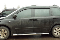 Kia Carnival 2002-2013 Barras Laterales (2 uds., Acero Inoxidable) foto 1