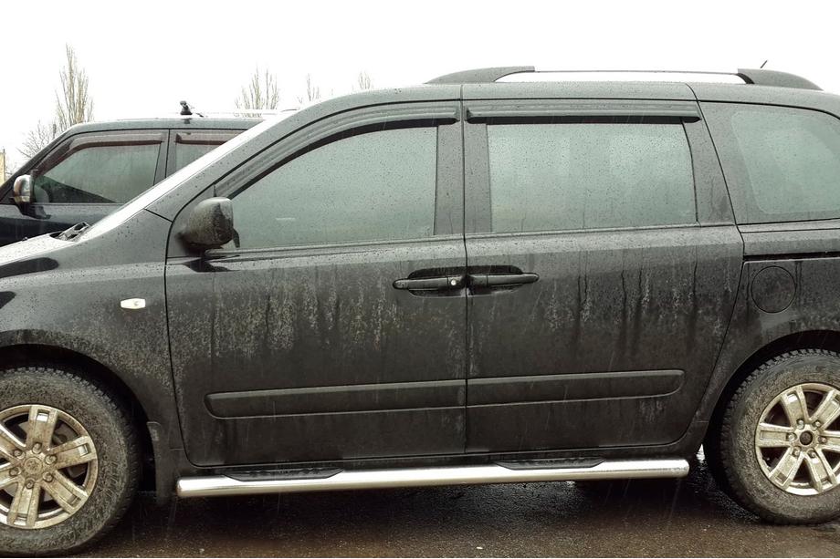 Kia Carnival 2002-2013 Barras Laterales (2 uds., Acero Inoxidable) Image
