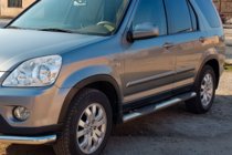 Honda CRV 2001-2006 Barras Laterales (2 uds., Acero Inoxidable) foto 1