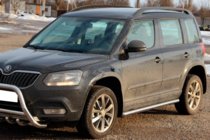 Skoda Yeti 2009-2017 Barras Laterales (2 uds., Acero Inoxidable) foto 2
