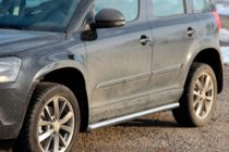 Skoda Yeti 2009-2017 Barras Laterales (2 uds., Acero Inoxidable) foto 1