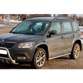 Barras Laterales (2 uds., Acero Inoxidable) Skoda Yeti 2009-2017 foto 2