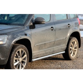 Barras Laterales (2 uds., Acero Inoxidable) Skoda Yeti 2009-2017 foto 1
