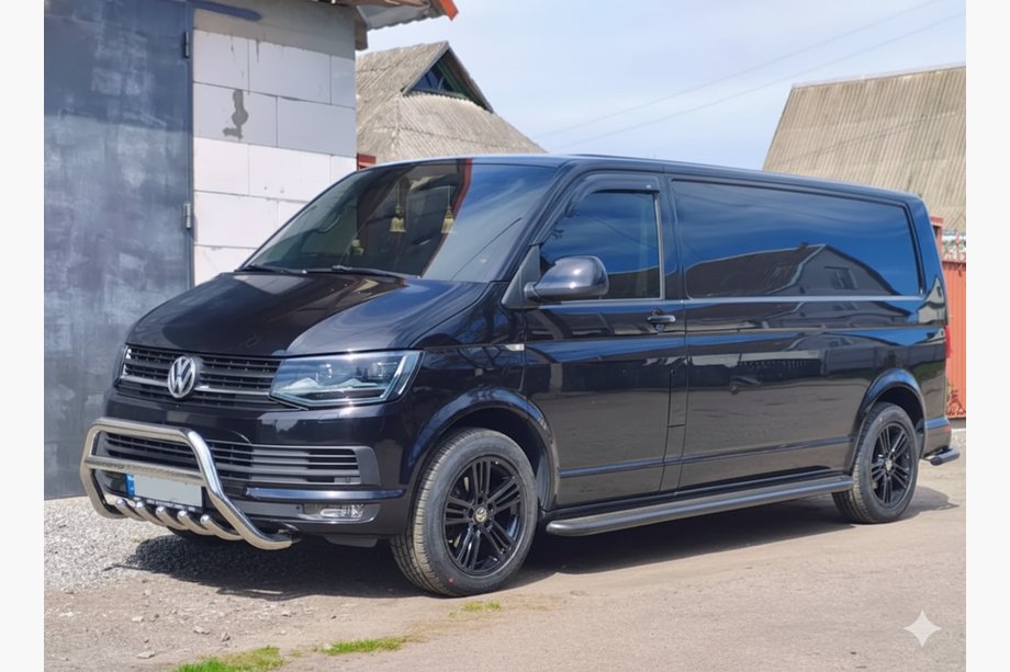 Volkswagen T6 2015-2024 Defensa Delantera WT003-4 (Acero Inoxidable) Image