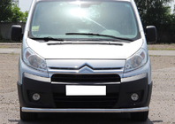 Citroen Jumpy 2007–2017 Defensa Delantera ST008 (Acero Inoxidable) foto 1