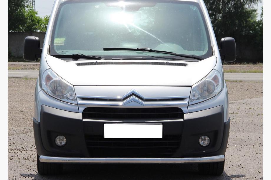 Citroen Jumpy 2007–2017 Defensa Delantera ST008 (Acero Inoxidable) Image