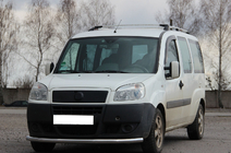 Fiat Doblo I 2001-2005 Defensa Delantera ST008 (Acero Inoxidable) foto 1