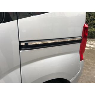 Molduras de umbral de puerta en acero inoxidable (2 uds) Citroen Nemo 2007-2017 foto 4