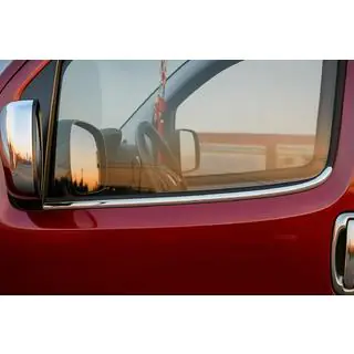 Molduras exteriores de ventanas (2 uds, acero inoxidable) Citroen Nemo 2007-2017 foto 1