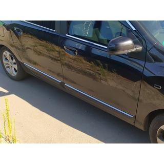 Molduras de puerta acero inoxidable (4 uds) Dacia Lodgy 2012-2022 foto 3