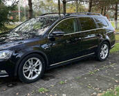 Volkswagen Passat B7 2012-2015 Aletines para aletas SD/SW (4 uds, negro, ABS) foto 1