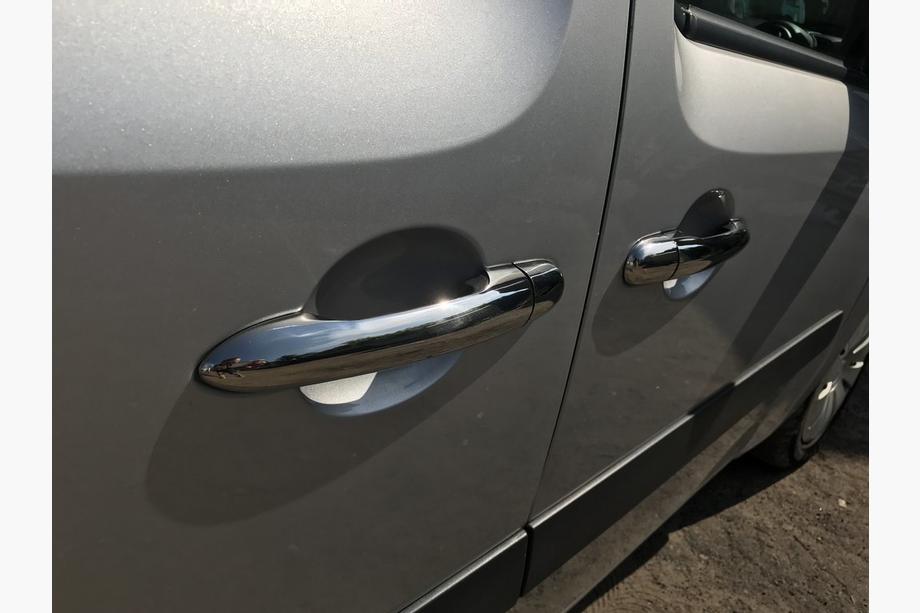 Mercedes Citan 2013-2021 Cubiertas de manijas de puerta en acero inoxidable 4 uds, Carmos - Acero Turco Foto 3