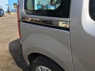 Mercedes Citan 2013-2021 Molduras de acero inoxidable para puertas correderas (2 uds) foto 4