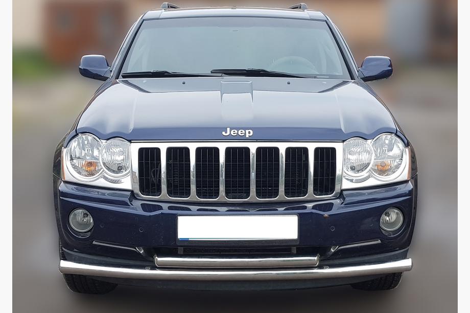 Jeep Grand Cherokee WK 2004-2010 Defensa Delantera ST014 (Acero Inoxidable) Foto 1