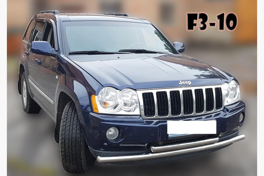 Jeep Grand Cherokee WK 2004-2010 Defensa Delantera ST014 (Acero Inoxidable) Foto 3