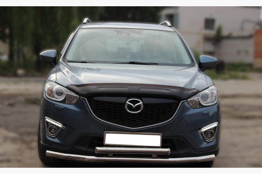 Mazda CX-5 2012-2017 Defensa Delantera ST014 (Acero Inoxidable) Image