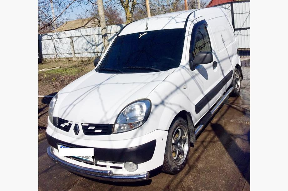 Renault Kangoo 1998-2008 Defensa Delantera ST014 (Acero Inoxidable) Foto 2