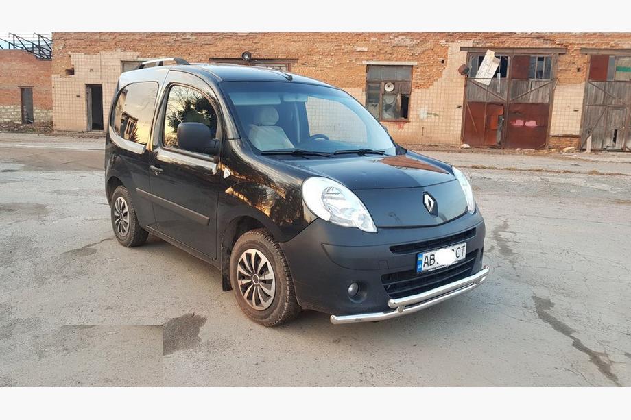 Renault Kangoo 2008–2020 Defensa Delantera ST014 (Acero Inoxidable) d60/42 Foto 3