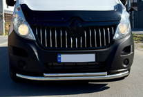 Renault Master 2011-2023 Defensa Delantera ST014 (Acero Inoxidable) d60/60 foto 4