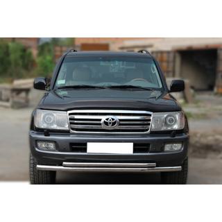 Defensa Delantera ST014 (Acero Inoxidable) Toyota Land Cruiser 100 1998-2007 foto 1