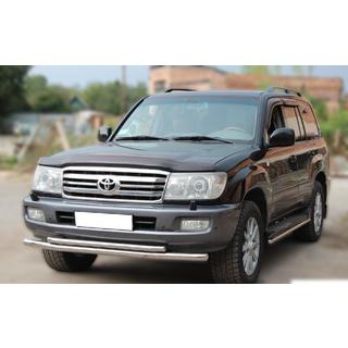Defensa Delantera ST014 (Acero Inoxidable) Toyota Land Cruiser 100 1998-2007 foto 2