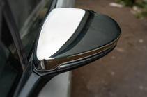 Volkswagen Golf 7/E-Golf 2012-2020 Cubiertas de Espejos (2 uds, Acero Inoxidable) foto 3