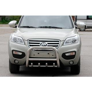 Defensa Delantera QT006 (Acero Inoxidable) Lifan X60 2011- foto 1
