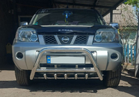 Nissan X-trail T30 2002-2007 Defensa Delantera QT006 (Acero Inoxidable) foto 2