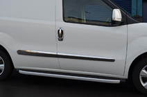 Opel Combo 2012-2018 Cubiertas y molduras cromadas para manijas de puertas (8 uds, acero inoxidable) foto 2