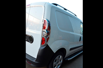 Opel Combo 2012-2018 Molduras para pilotos traseros (2012-2015, 2 uds, plastico) foto 3