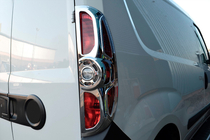 Opel Combo 2012-2018 Molduras para pilotos traseros (2012-2015, 2 uds, plastico) foto 7