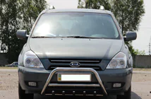 Kia Carnival 2002-2013 Defensa Delantera WT003 (Acero Inoxidable) foto 1