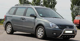 Kia Carnival 2002-2013 Defensa Delantera WT003 (Acero Inoxidable) foto 2